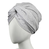 Conair toalla de algodón para cabello en turbante: secado suave y cuidado de rizos.