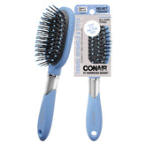 Conair Velvet Touch cepillo oval desenredante, suave para cabello húmedo o seco.