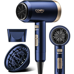 CONFU secador con difusor y concentrador para secado preciso y ondas definidas.