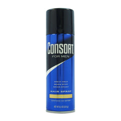 Consort Extra Hold: botella de spray para fijación duradera durante todo el día.
