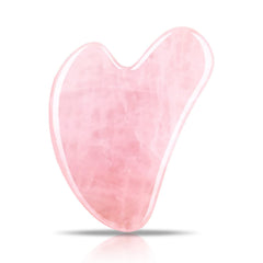 Contrybox gua sha rostro en cuarzo rosa para uso facial diario