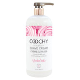 Coochy Cream de Afeitar frente al envase, hidratación suave para piel sensible.