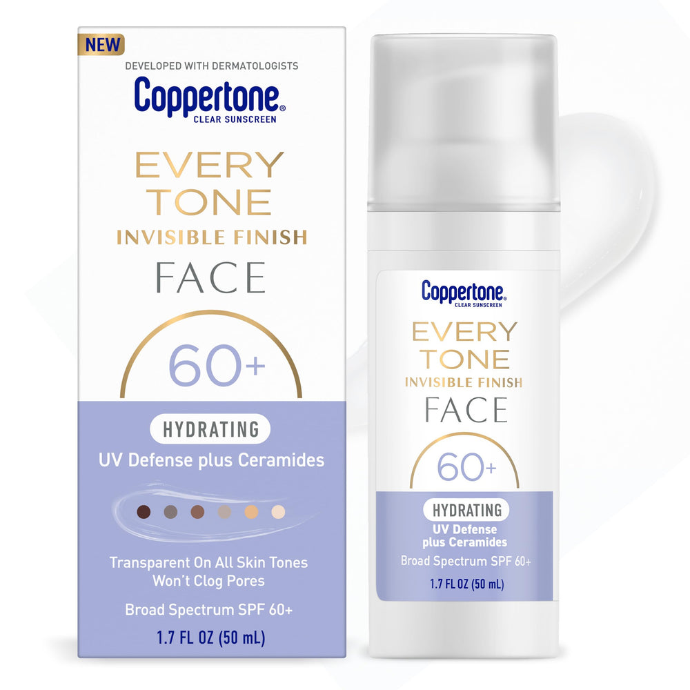 Coppertone Every Tone: botella con dispensador para uso diario.