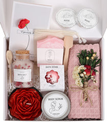 Coralogo vela flor rosa: crea un ambiente relajante para tu spa en casa.