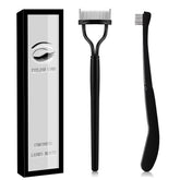Corconess peine para pestañas con dientes de metal, facilita separar y alargar.