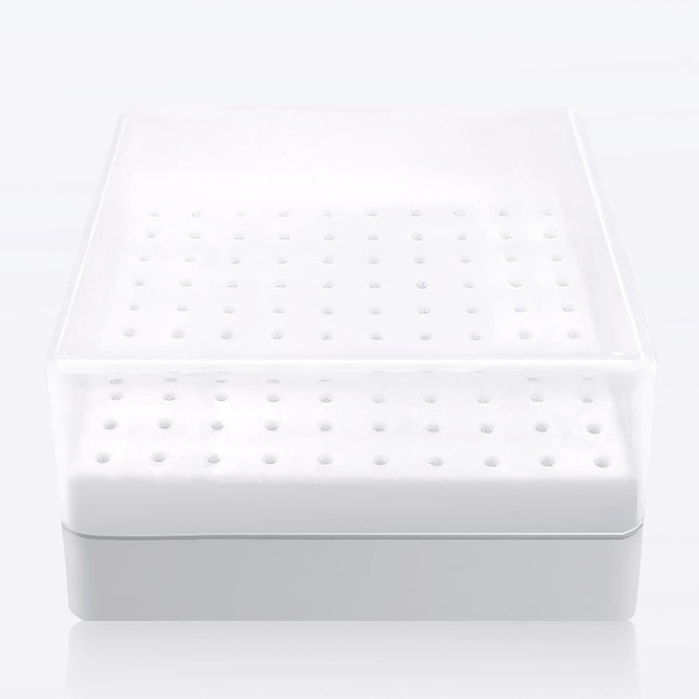 CORFULRA organizador de brocas para uñas; acceso rápido y orden.
