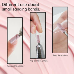CORFULRA punta mandrel para preparar uñas naturales antes de dip, gel o acrílico.