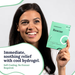 CorneaCare Rescue diseño portátil para uso en casa, oficina o viaje.