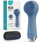 COSLUS cepillo limpiador facial 2 en 1 con vibración y rotación para limpieza profunda.