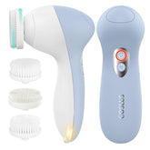 Coslus cepillo limpiador facial recargable para una limpieza suave diaria.