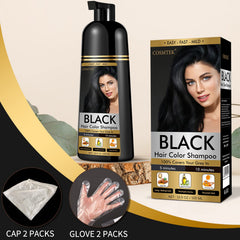 COSMTEK champú para barba oscurece la barba natural.