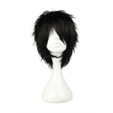 COSPLAZA peluca cosplay spiky negra para looks atrevidos y preparación rápida.