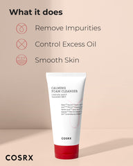 COSRX AC Collection Calming Foam Cleanser, espuma: elimina impurezas sin resecar.