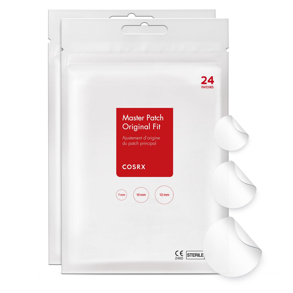 COSRX Acne Patch Original, caja de 24 parches para uso puntual en imperfecciones.