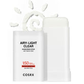 COSRX Airy-Light Sunscreen Stick frente: protección UV ligera y rápida.