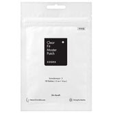 COSRX Clear Fit Master Patch visible en la caja, ideal para tratamiento puntual de imperfecciones