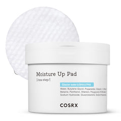 COSRX Discos exfoliantes hidratantes, empaque frontal para exfoliar e hidratar la piel