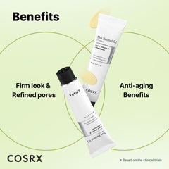 COSRX envase crema retinol, presentación conveniente para la rutina diaria.