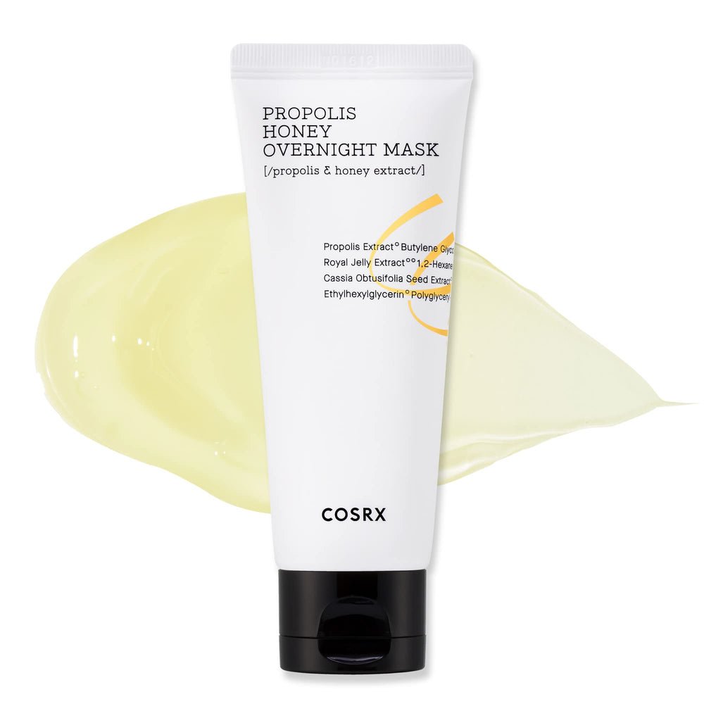COSRX Full Fit Propolis Honey Mascara Noche: hidratación nocturna en gel ligero.