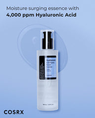 COSRX ingredientes hialuronico 4000ppm para hidratacion duradera