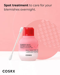 COSRX loción para granos: textura rosada suave que se absorbe