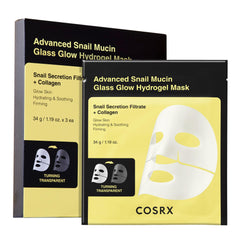 COSRX mascarilla hidrogel con mucina de caracol en empaque práctico para casa