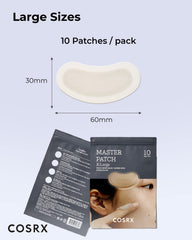 COSRX Master Patch Intensive adhesión estable durante uso nocturno