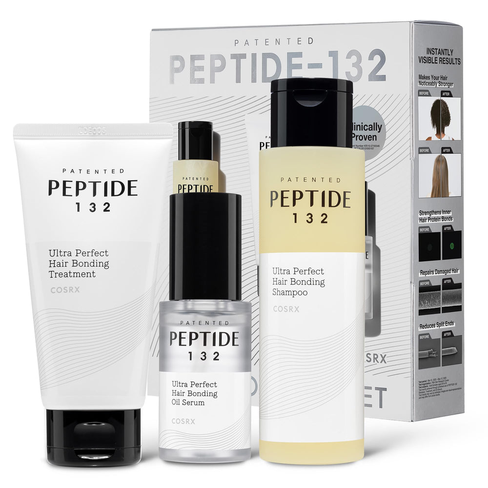 COSRX PEPTIDE-132 Champú de reparación de enlaces para cabello dañado