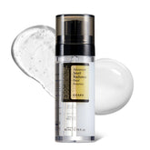 COSRX Snail Mucin 74% Niacinamida 5% en botella, hidrata suavemente.