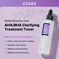 COSRX tónico en aerosol, experiencia fresca para la piel.