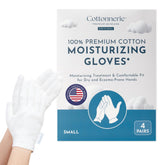 Gants Cottonnerie pour le sommeil, apaisent les mains sèches pendant la nuit.