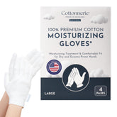 Guantes Cottonnerie originales para dormir, suavidad y cuidado nocturno de las manos.