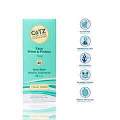CoTZ fini matte léger, teinte subtile pour peau naturelle.