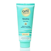 CoTZ Sensitive – texture légère et invisible sur la peau.