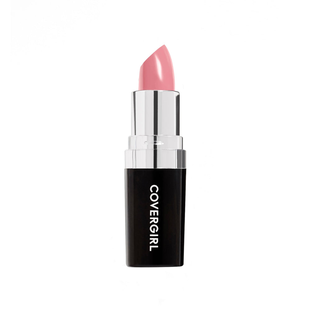 Barra de labios COVERGIRL Continuous Color Rose Quartz 415 con color duradero.