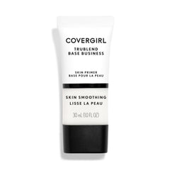 COVERGIRL Base Business Primer: empaque compacto con dispensador práctico para uso diario.