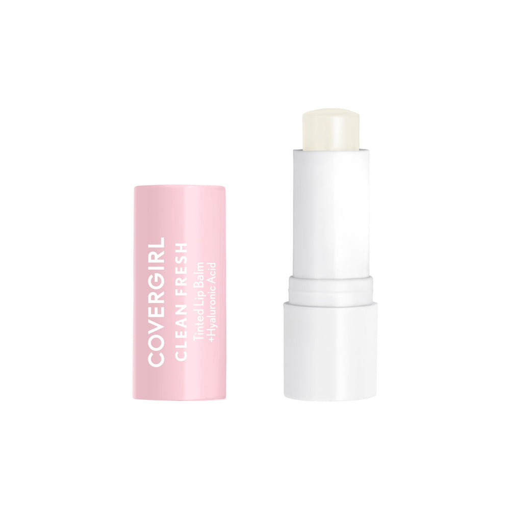 COVERGIRL Clean Fresh Bálsamo Labial Tintado, textura cremosa para hidratación suave
