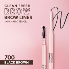 Covergirl Clean Fresh Brow Nano: punta ultra-precisa para trazos finos.