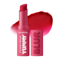 COVERGIRL Clean Fresh Yummy Blur labial, aplicación suave para difuminar líneas al instante.