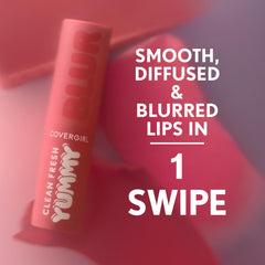 COVERGIRL labial textura seda, desliza fácilmente para un look uniforme.