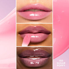 COVERGIRL Clean Fresh Yummy Gloss ofrece brillo translúcido y textura ligera sin pegar.