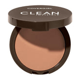 CoverGirl Polvo compacto invisible con aplicador puff para retoques rápidos y acabado suave