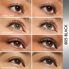COVERGIRL Lash Blast Bond Volume Mascara, aplicacion-definida para look nítido.
