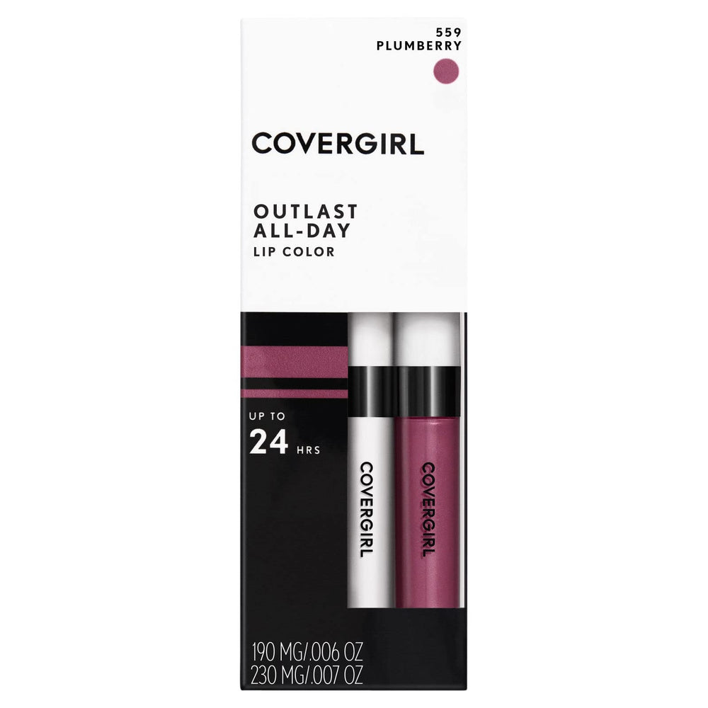 COVERGIRL Outlast Color Labial 24h ofrece color intenso y duración.
