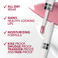 COVERGIRL Outlast Prueba de beso para color sin manchas.