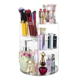 COYAHO organizador maquillaje 360 rotacion frontal facilita acceso rápido a cosméticos.