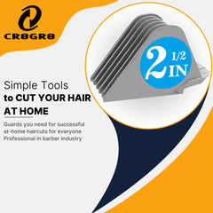 CR8GR8 guardas Wahl 2 pulgadas: compatibilidad amplia con maquinillas de tamaño completo