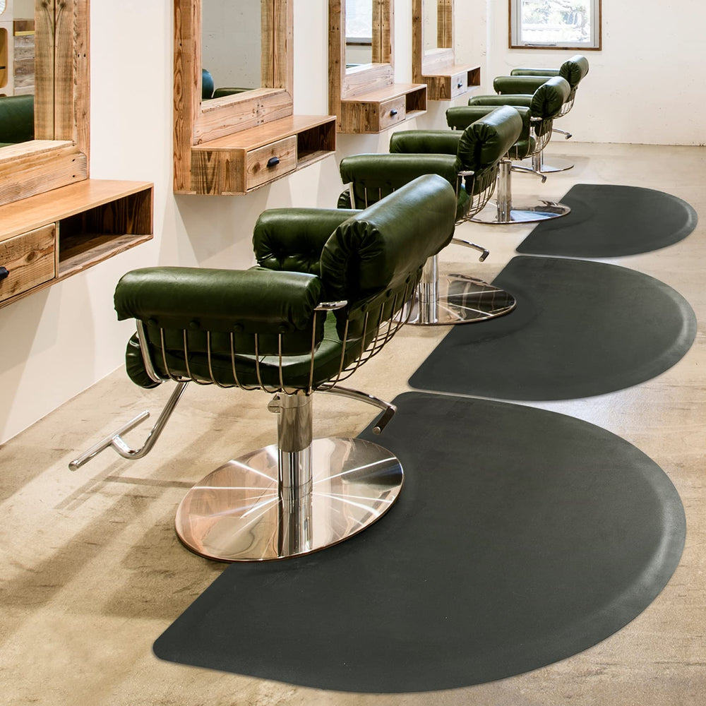 Crablux alfombra de salón para uso amplio, compatible con sillas de barbería.