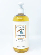 Crabtree & Evelyn Jabón Jardineros frasco vertido: aroma herbal suave para limpieza suave.