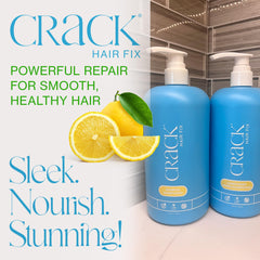 CRACK Hair Fix acondicionador en botella para hidratación y reparación de capas